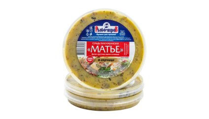 Сельдь Матье в горчице