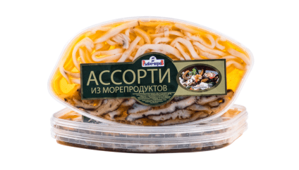 Ассорти деликатесное (кукумария, кальмар)