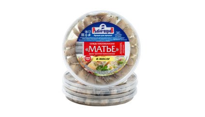 Сельдь Матье в масле