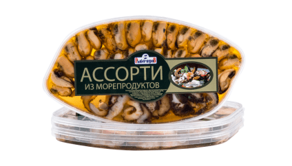 Ассорти деликатесное (кукумария, мидия)