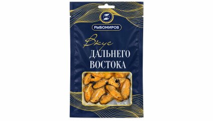 Мидия деликатесная с дымком в вакууме 50гр